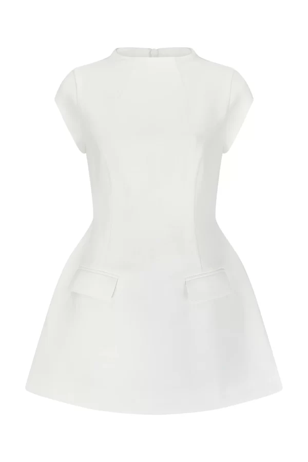 The Cap Sleeve Mini Dress - Image 8