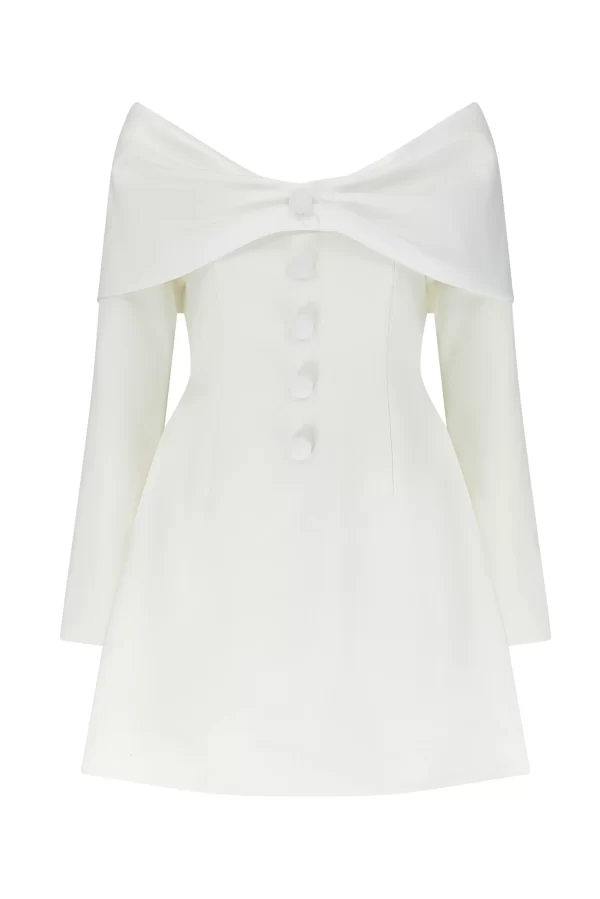 The Bow Mini Dress - Image 7