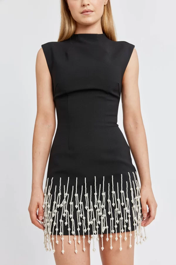 The Pearl Drop Sleeveless Dress - Image 4