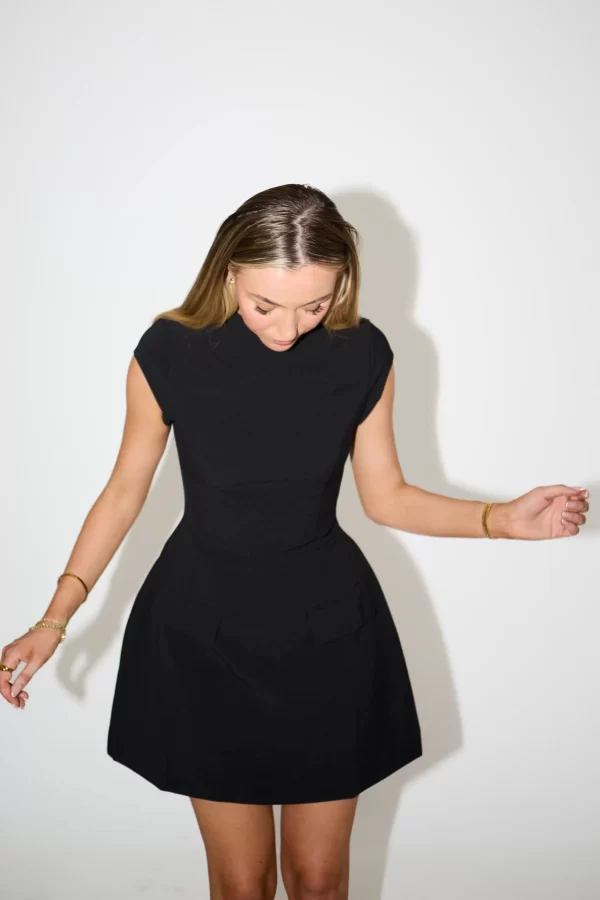 The Cap Sleeve Mini Dress - Image 5