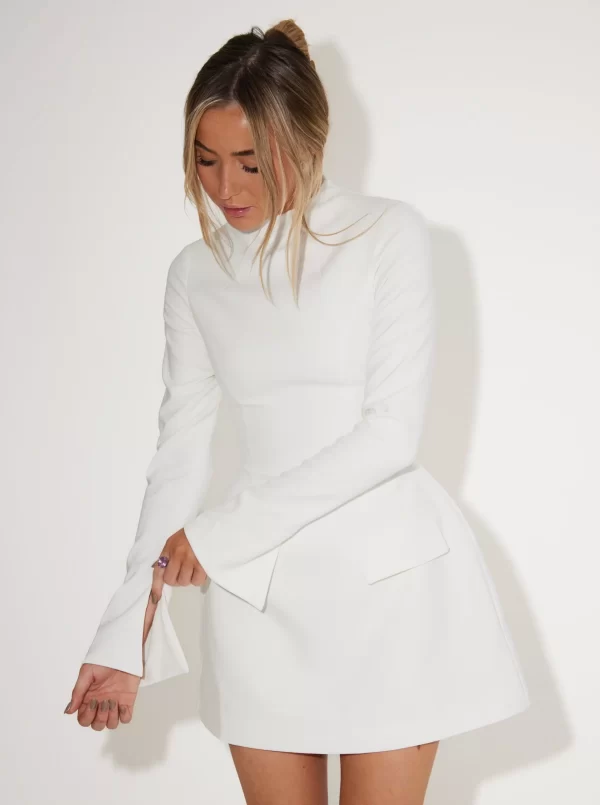 The Split Sleeve Mini Dress - Image 2