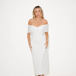 The Bow Midi Dress