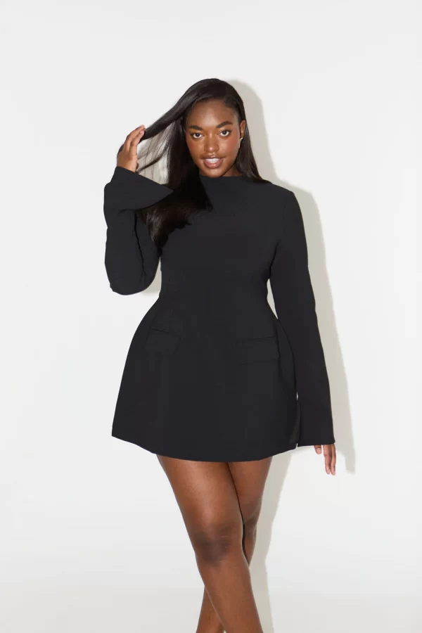 The Split Sleeve Mini Dress - Image 5