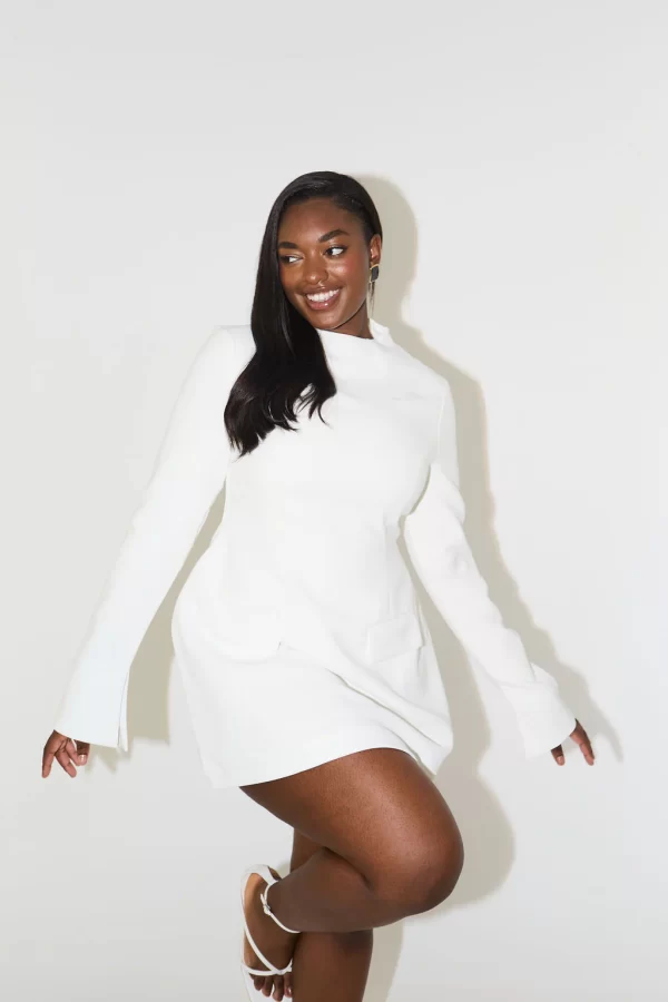 The Split Sleeve Mini Dress - Image 5