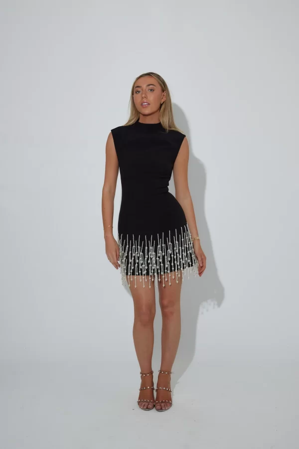 The Pearl Drop Sleeveless Dress
