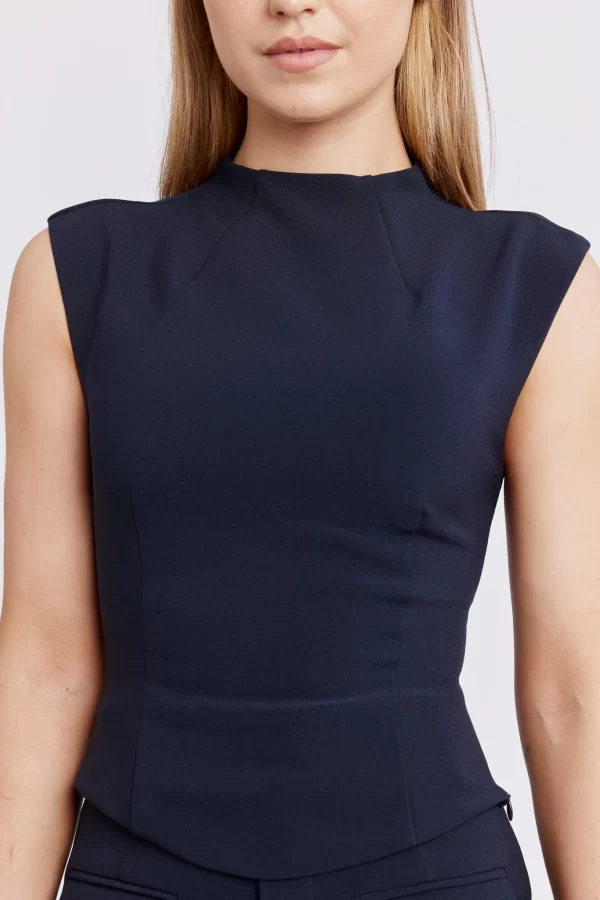 The Structured Sleeveless Top - Image 5