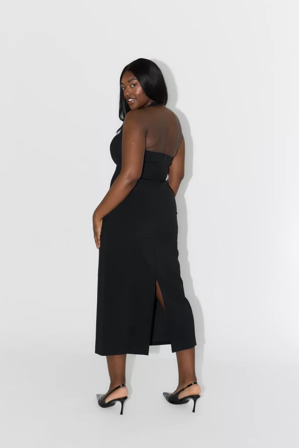 The Halter Neck Midi Dress - Image 7