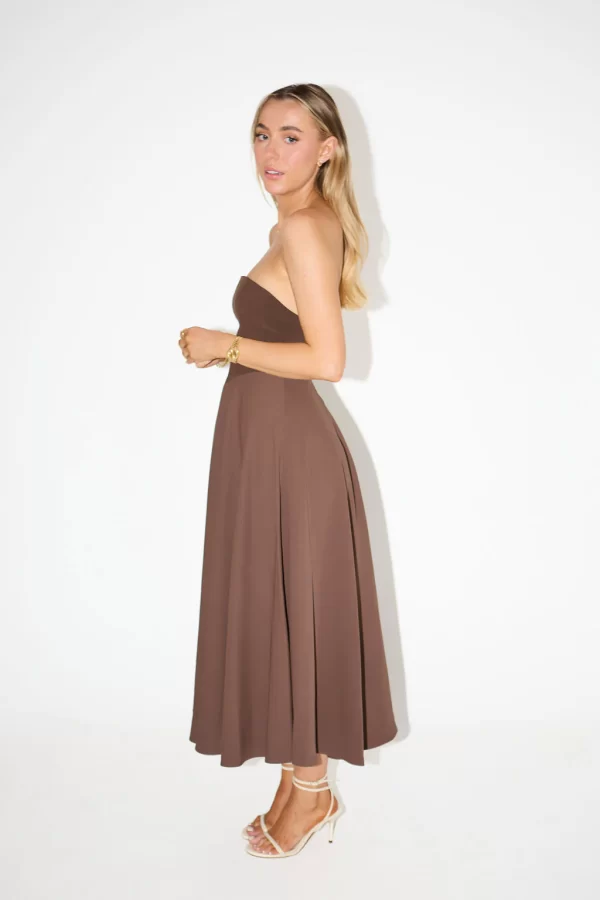 The Strapless Midi Dress - Image 2