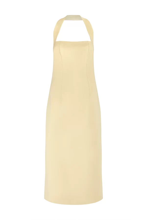 The Halter Neck Midi Dress - Image 6