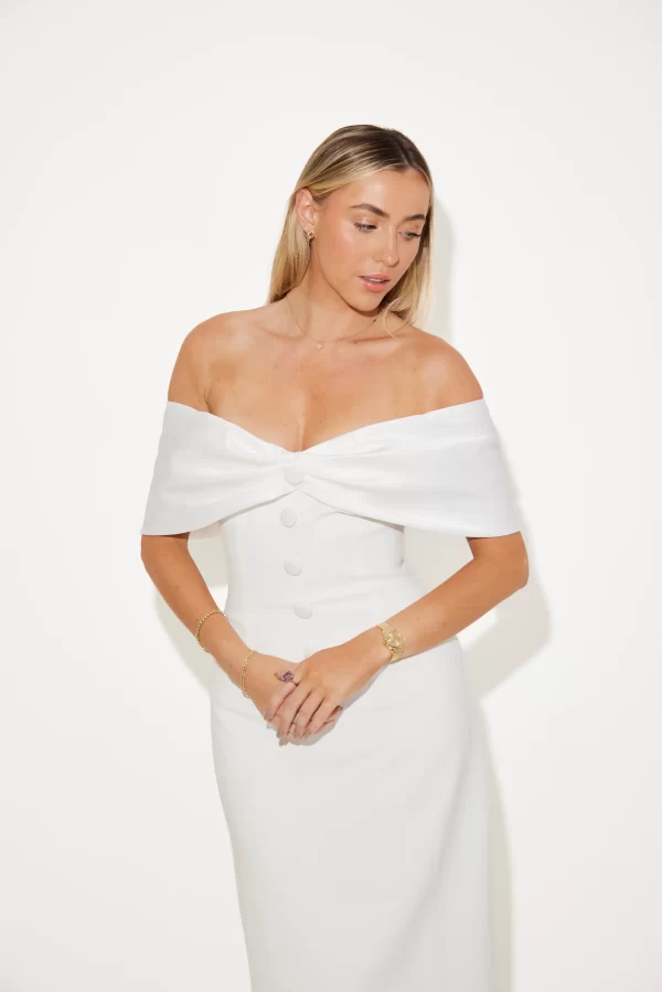 The Bow Midi Dress - Image 2