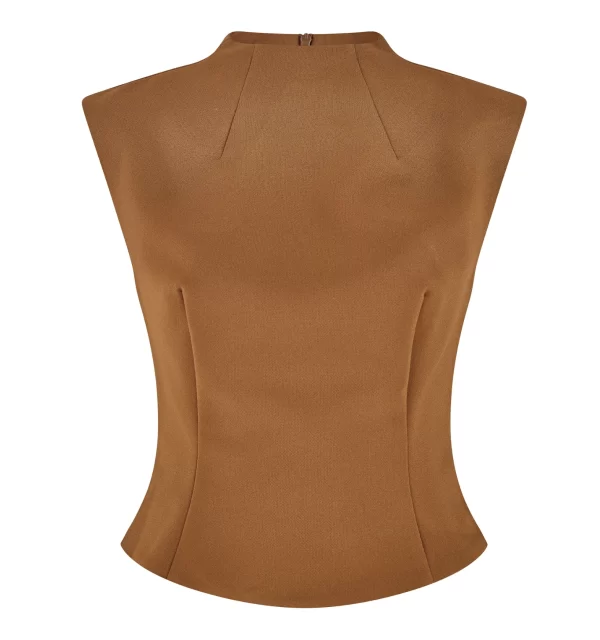 The Structured Sleeveless Top - Image 4