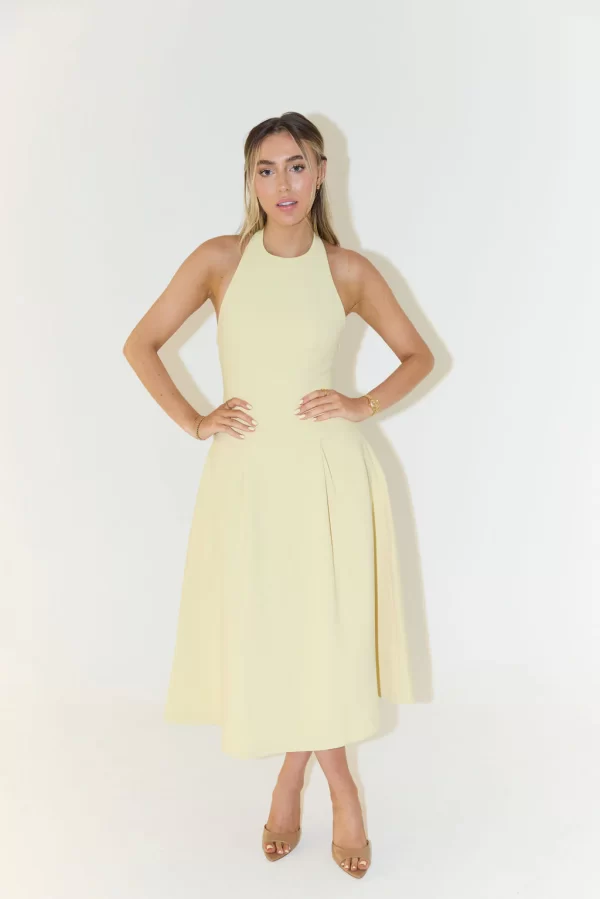 The Dropped Hem Midi Dress