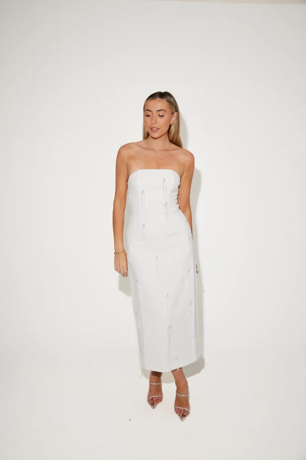 The Embellished Midi Dress