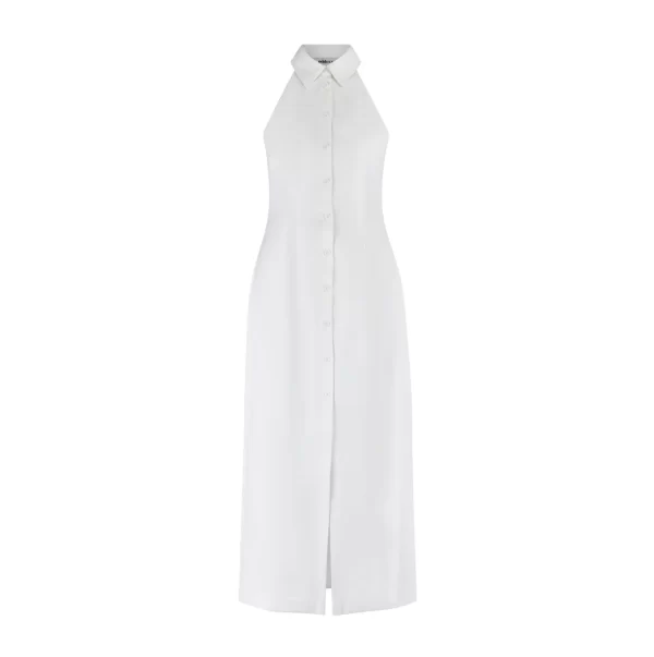 The Collar Maxi Dress - Image 7
